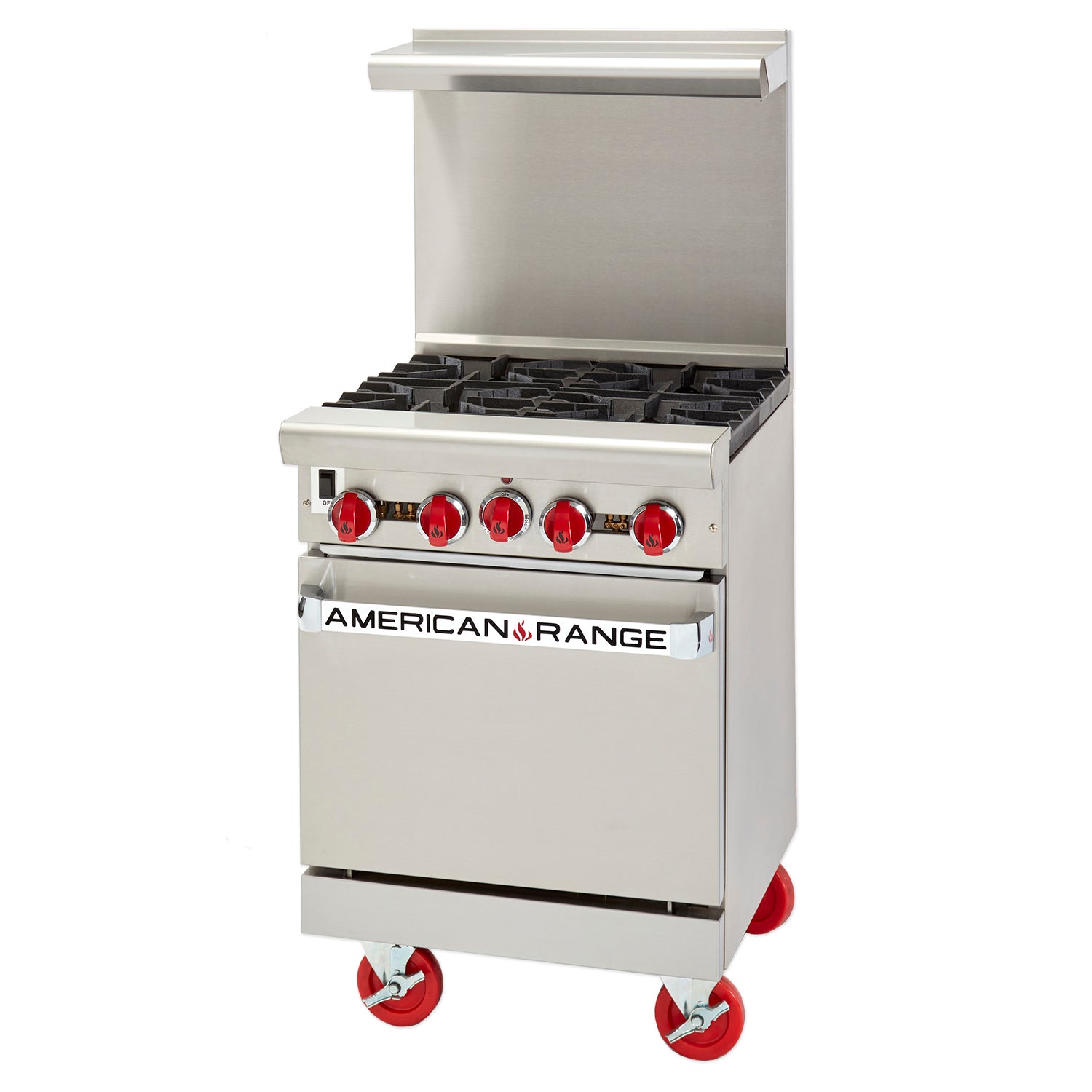 American Range AR-4-NV 24" 4 Buner Gas Range w/ Innovection Oven