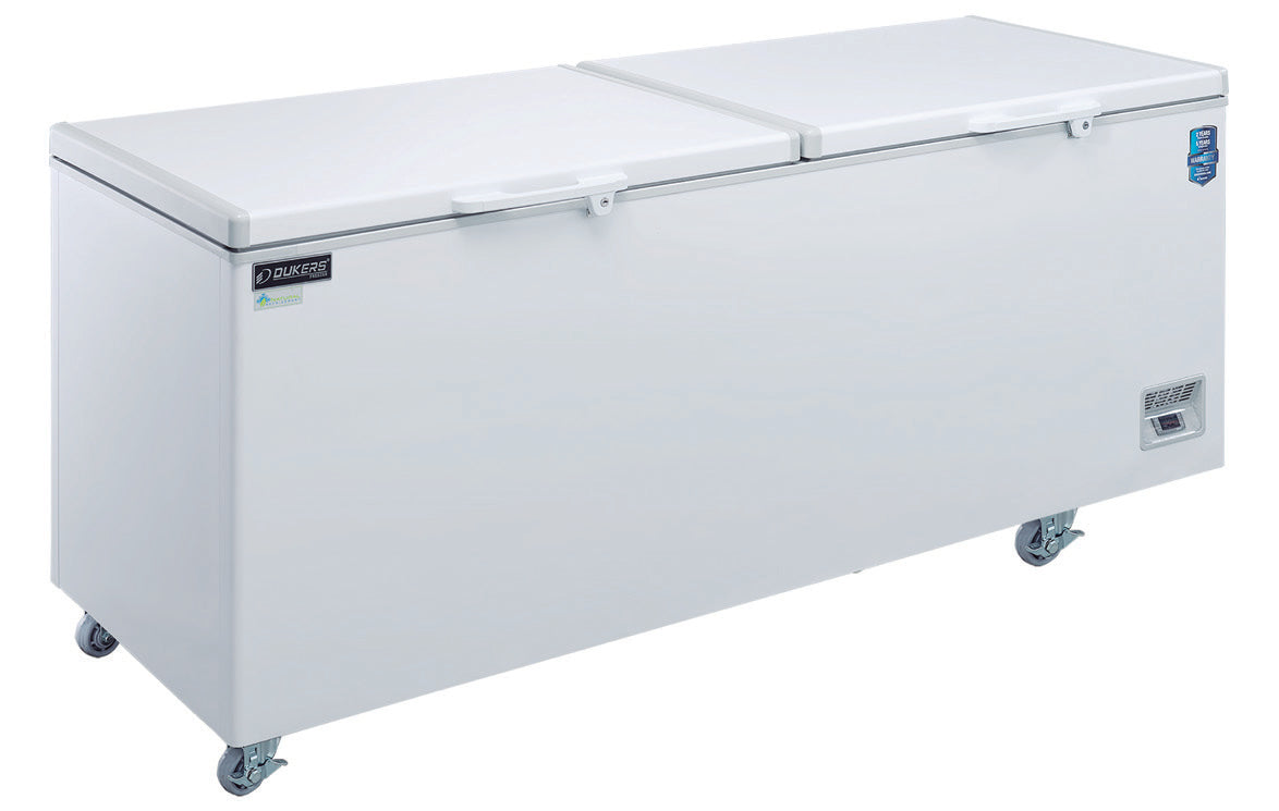 Dukers - BD/BG-620, 71" Chest Freezer With Solid Door