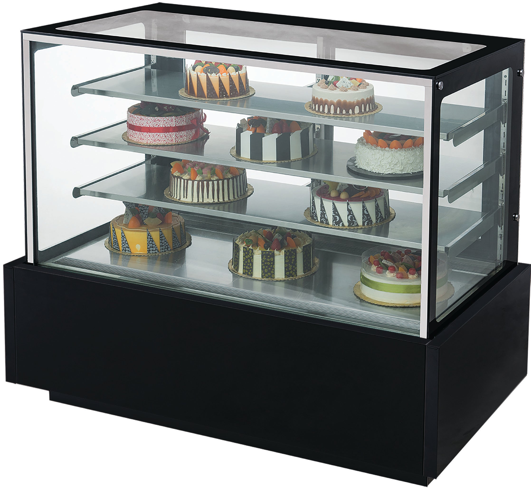 Dukers - DDM72R, 72" Straight Glass Bakery Case