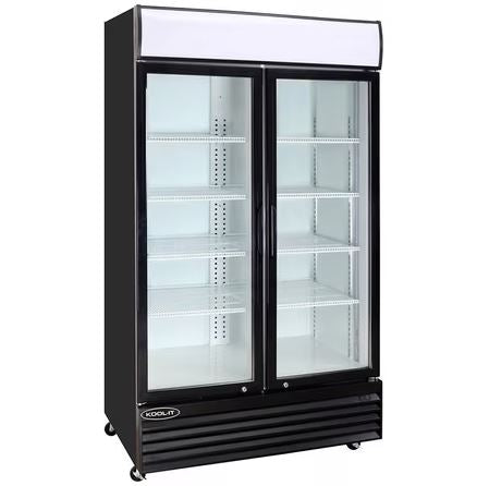 Kool-It - KGM-36, 44"  Double Door Cooler With 31.1 cu.ft Capacity