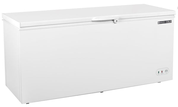 Maxx Cold - MXSH19.4SHC Chest Freezer with Solid Top, 19.4 cu. ft. Storage Capacity, in White