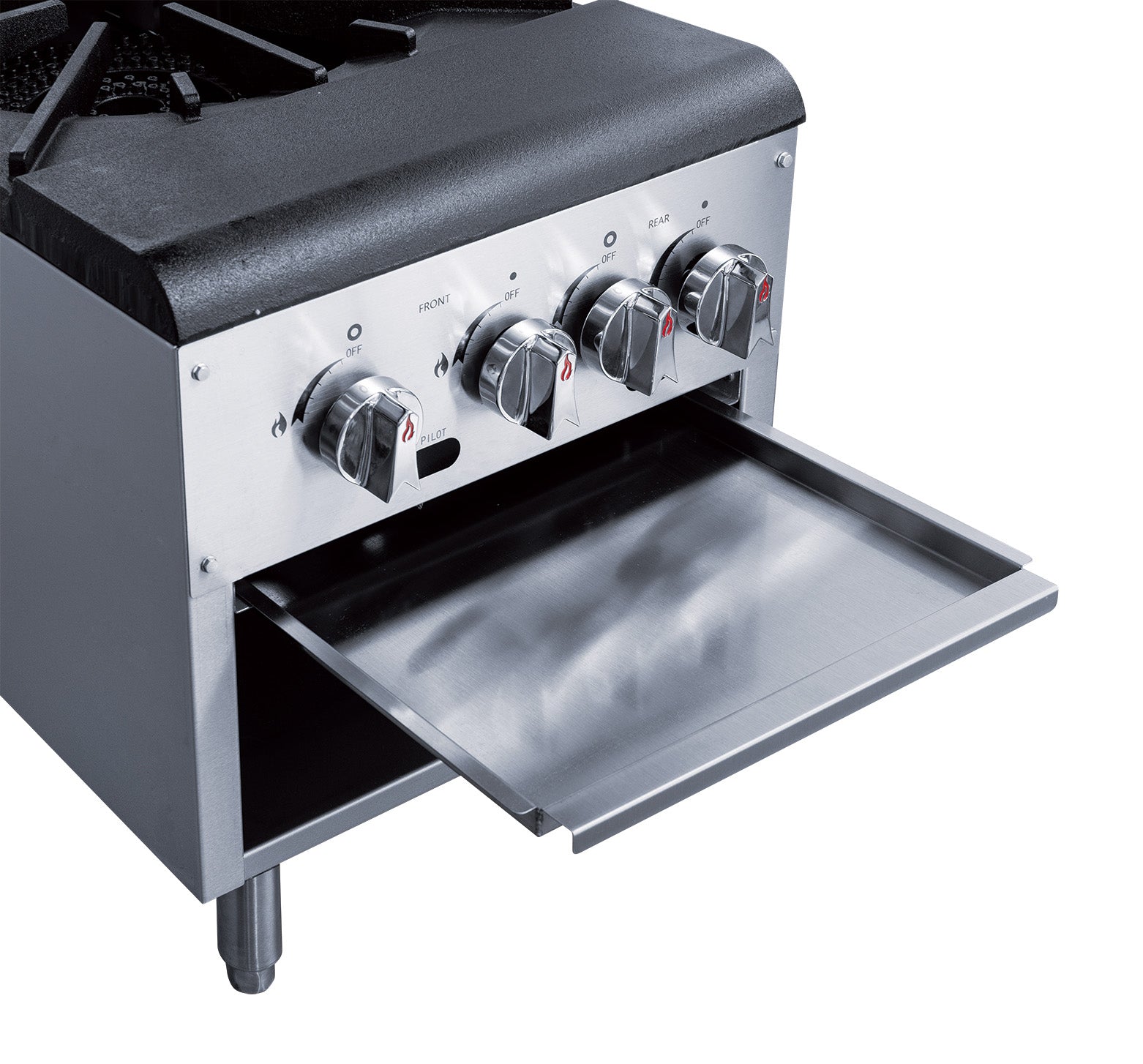 Chef AAA - TCSPA1 Commercial 1 Burner Stock Pot Range