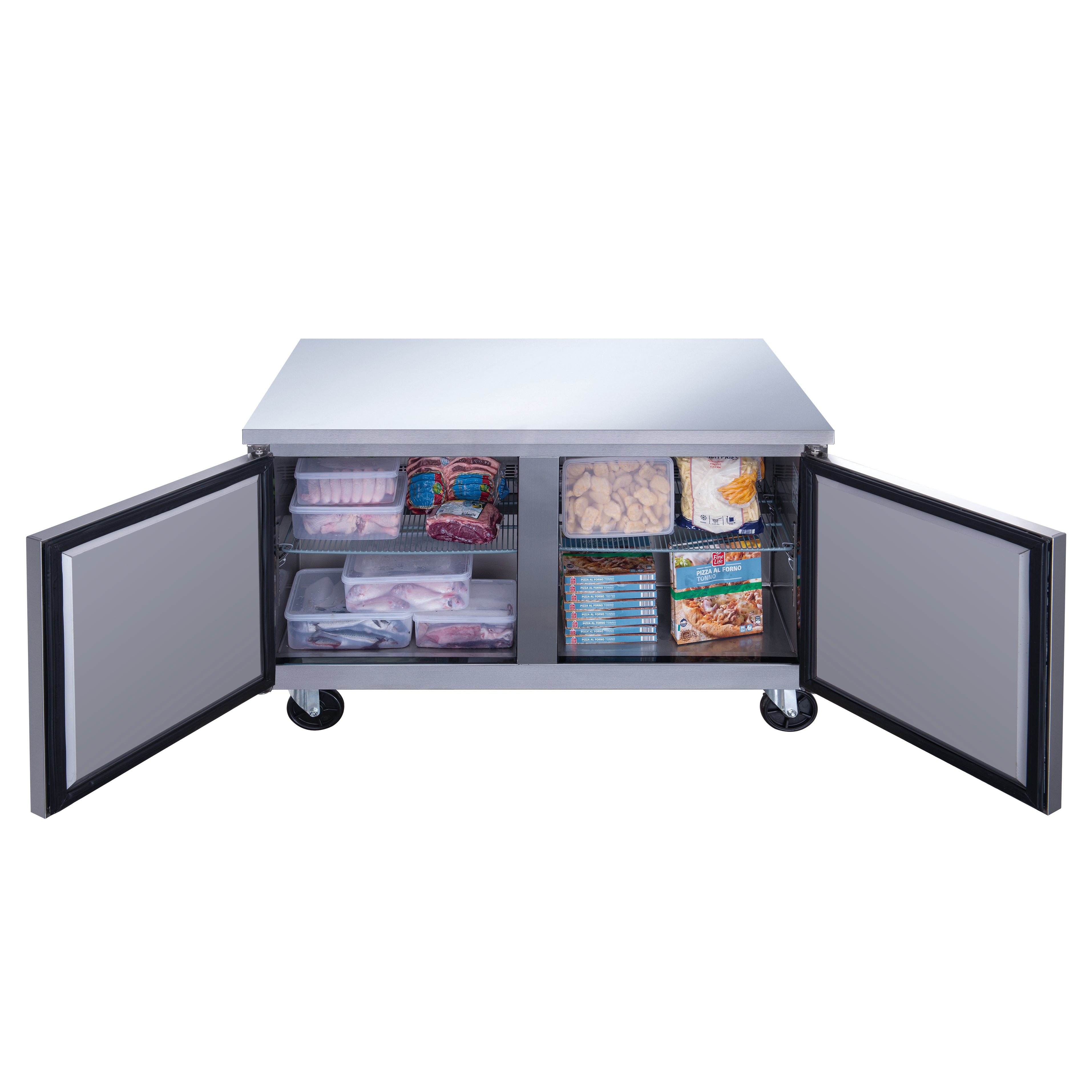 Chef AAA - TUC48F Commercial 48" Undercounter Worktop Freezer 12.2cu.ft. NSF