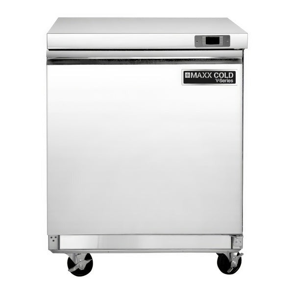 Maxx Cold - MVF29UHC V-Series 1 Door Undercounter Freezer, in Stainless Steel