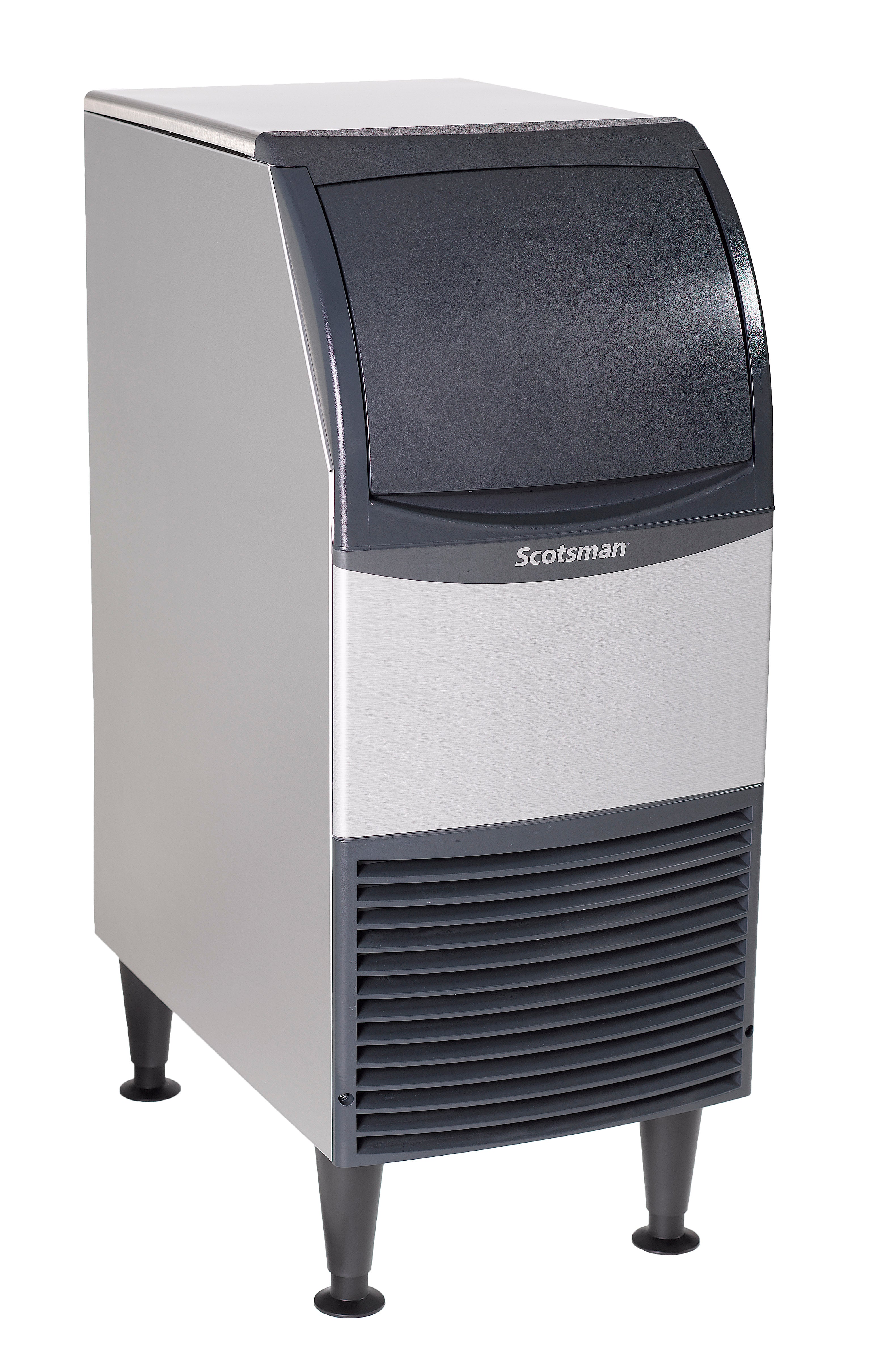 Scotsman CU0415MA-1 Undercounter 15" Width, Air Cooled, Medium Cube Ice Machine - Up to 58 lb. Production, 36 lb. Storage