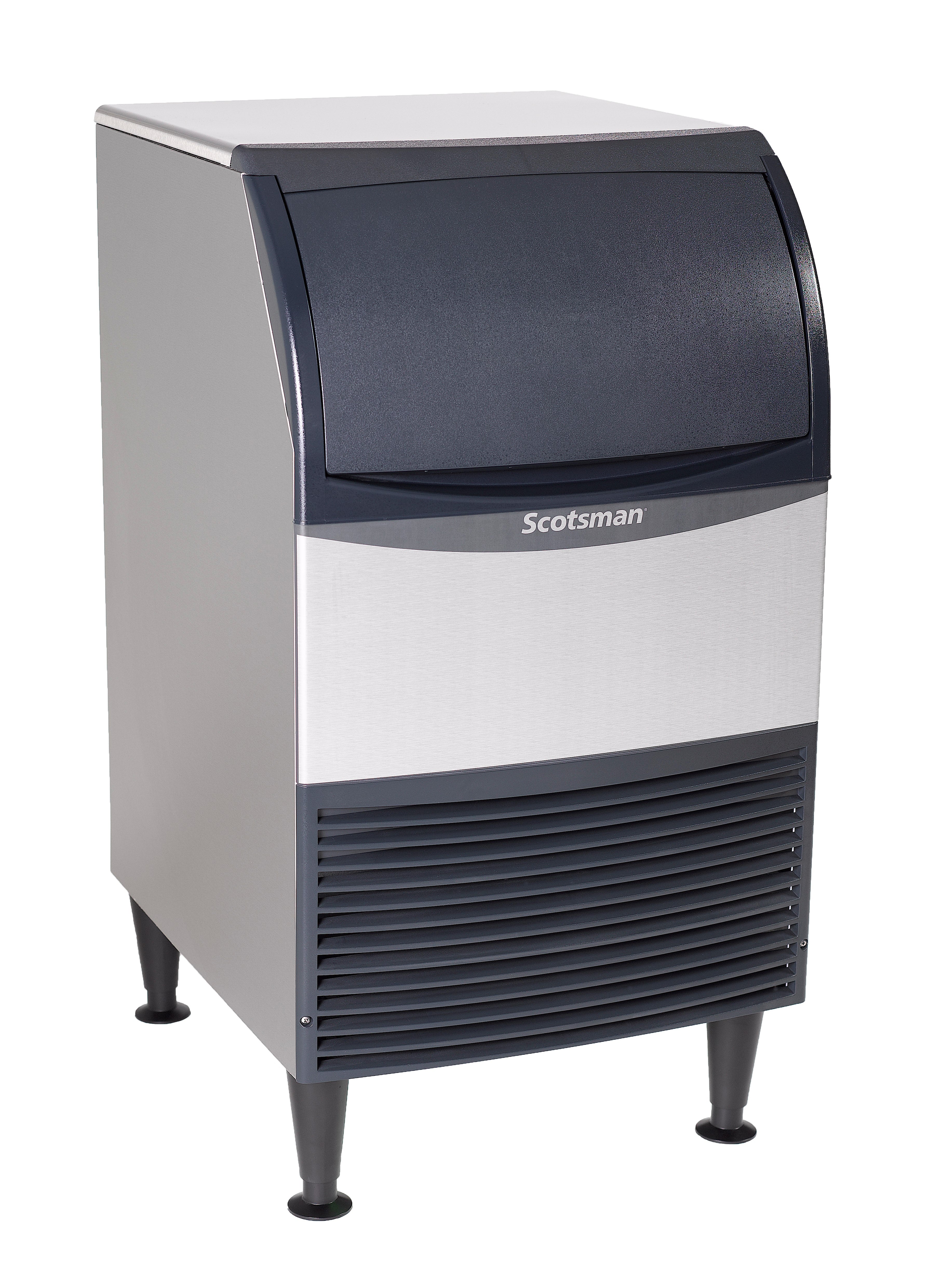 Scotsman UF2020A-1 Undercounter 20" Width, Air Cooled, Flake Ice Machine - Up to 216 lb. Production, 57 lb. Storage