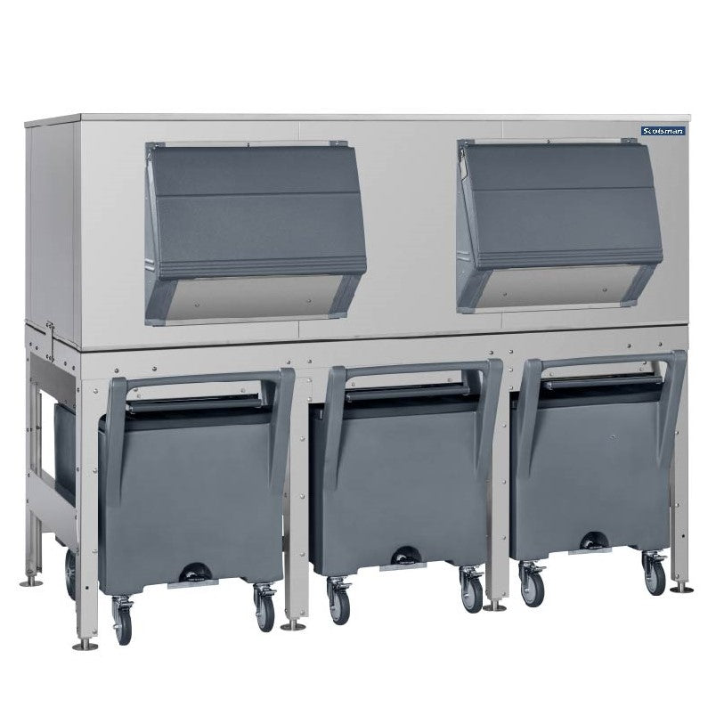 Scotsman ICS1790 Ice Express Transport System, 90" Width, Triple Bay - 1716 lb. Storage