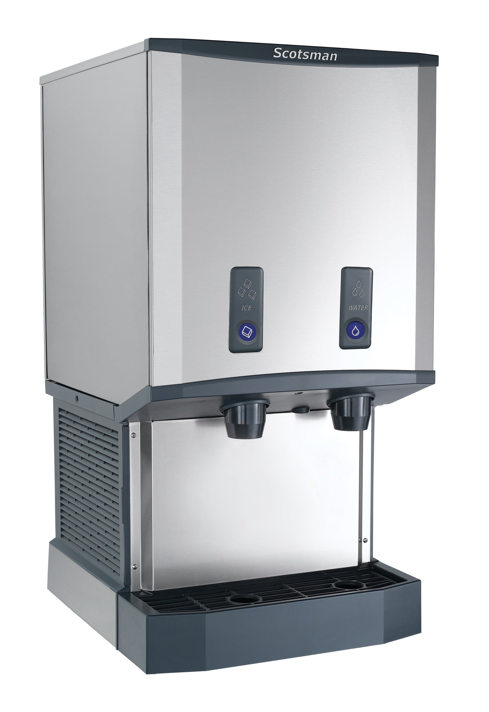 Scotsman HID540WB-1 Meridian™ Push-Button Countertop Nugget Ice & Water Dispenser, Water Cooled - Up to 500 lb. Production, 40 lb. Storage