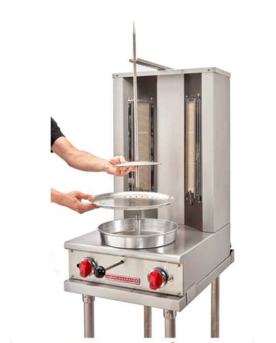 American Range AVB-2 Vertical Infrared Rotisserie Broiler