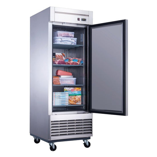 Chef AAA - T28F Commercial 27" 1 Solid Door Reach-In Freezer Stainless Steel 17.79 cu.ft.