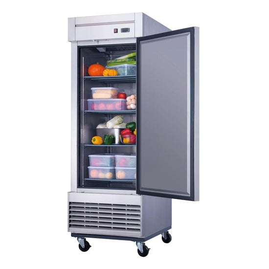 Chef AAA - T28F Commercial 27" 1 Solid Door Reach-In Freezer Stainless Steel 17.79 cu.ft.