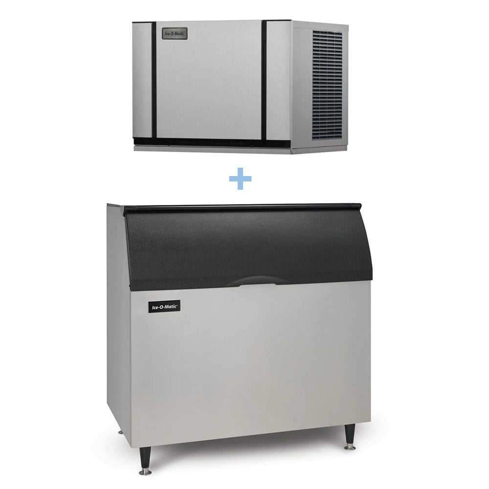 Ice-O-Matic - CIM0330FA/B110PS Commercial 316 lb Full Cube Ice Maker w/ Bin - 854 lb Storage, Air Cooled, 115v