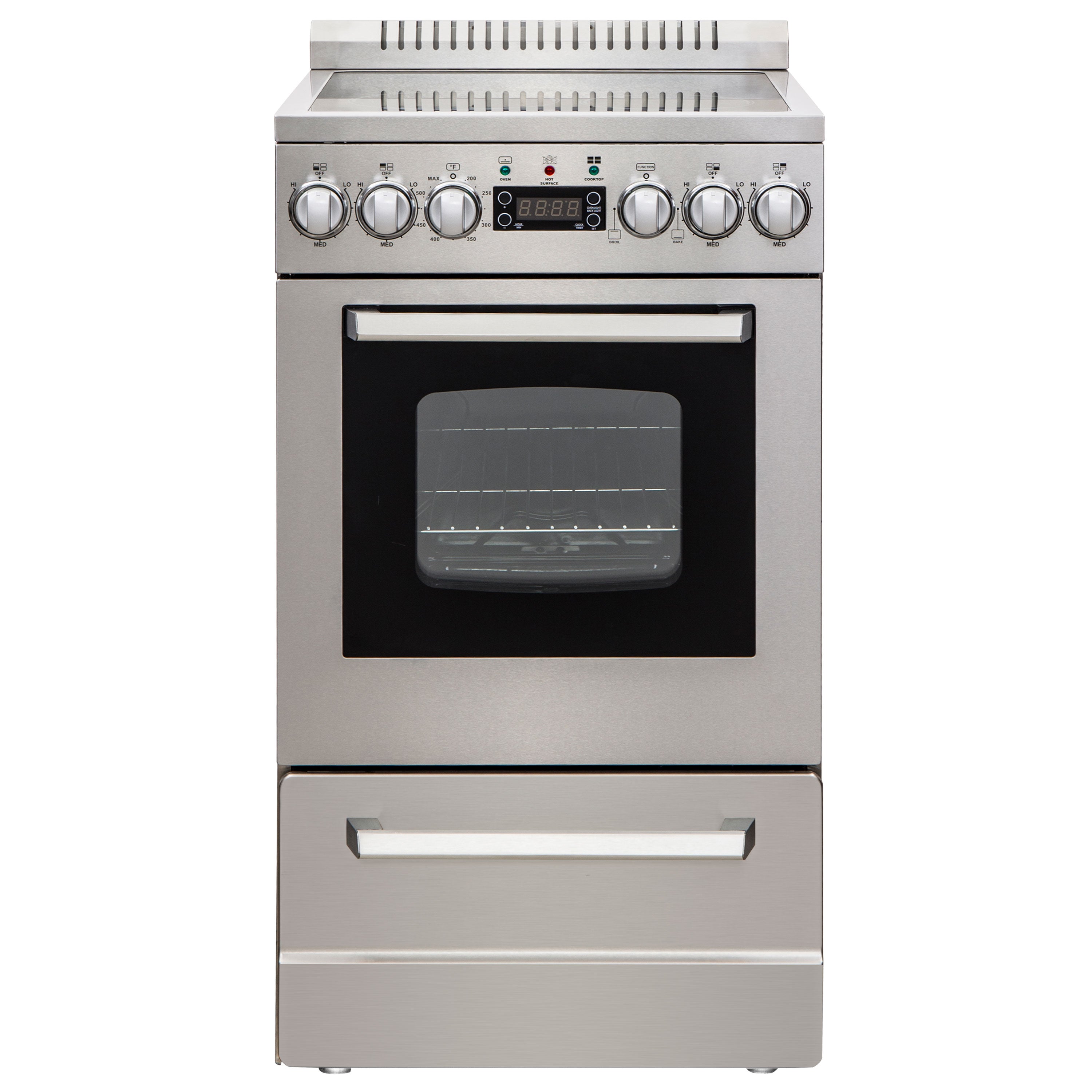 Avanti - DER20P3S, Avanti ELITE Series 20" Electric Range Oven, in Stainless Steel