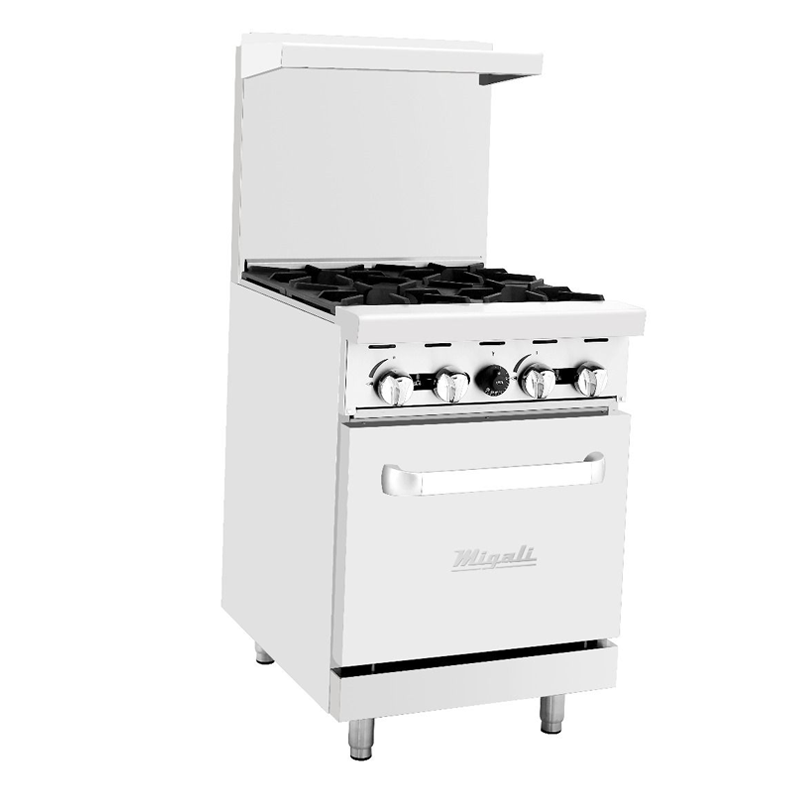 4-Burner Range Oven Liquid Propane C-RO4-LP