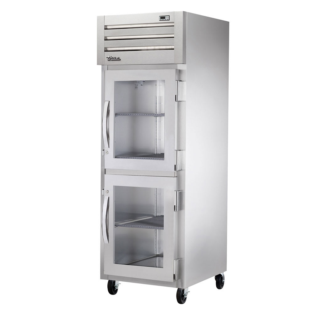 True STA1F-2HG-HC 27" One Section Reach In Freezer, (2) Glass Door, 115v