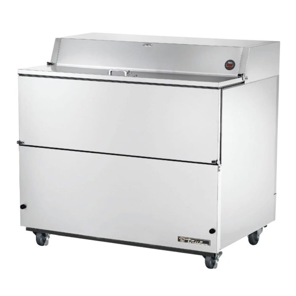 True TMC-49-S-HC Milk Cooler w/ Top & Side Access - (768) Half Pint Carton Capacity, 115v