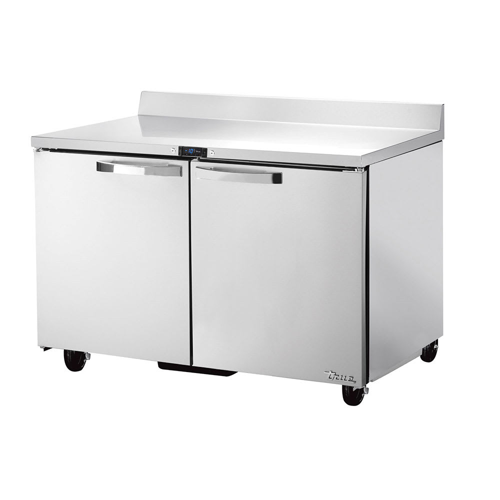 True TWT-48F-HC~SPEC3 48 3/8" Work Top Freezer w/ (2) Section & (2) Doors, 115v