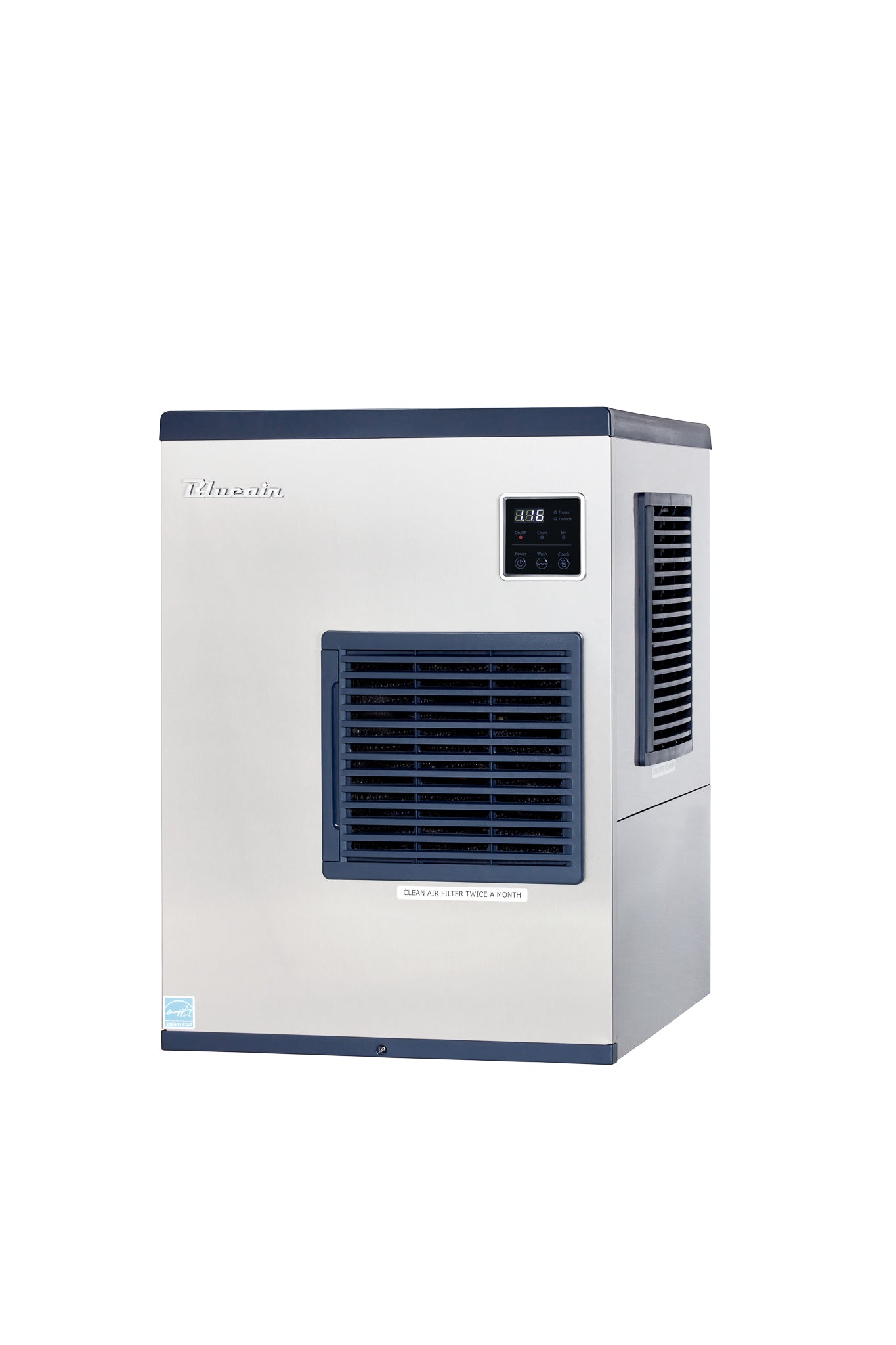 Blue Air - BLMI-300A, 323 Lbs / 24 hr. Production, Air-Cooled, 22" W x 27"D x 30 5/8"H, 115v/60/1, Energy Star Rated