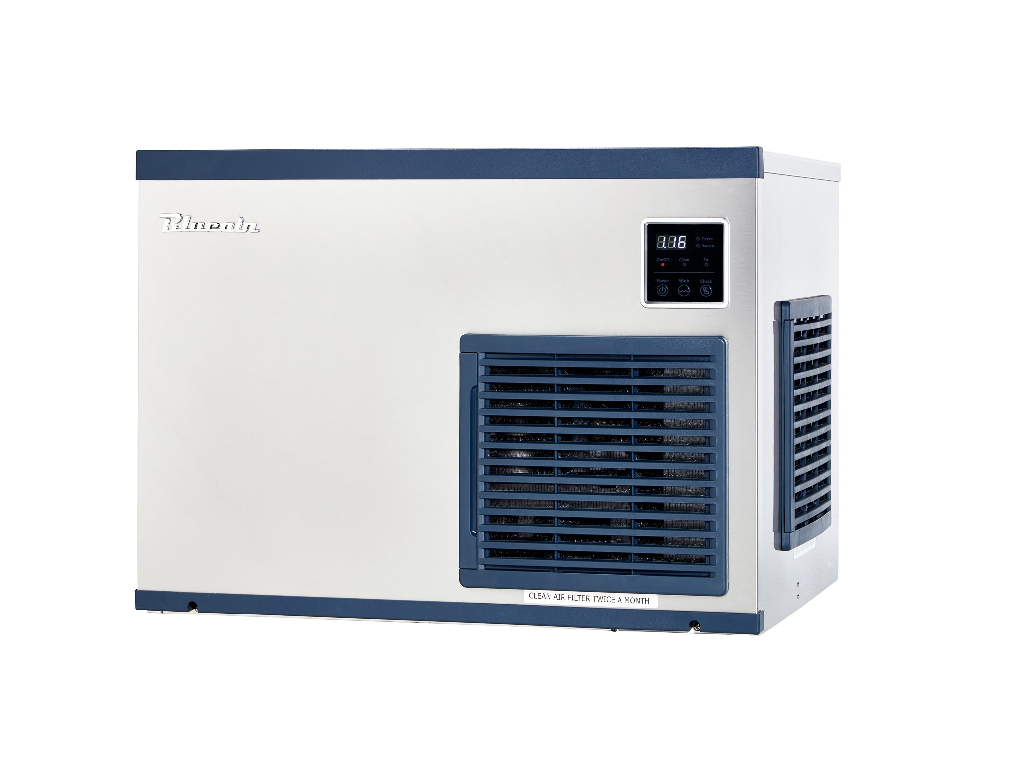 Blue Air - BLMI-500AD, 520 Lbs / 24 hr. Production, Air-Cooled, 30" W x 24"D x 30 5/8"H, 115v/60/1