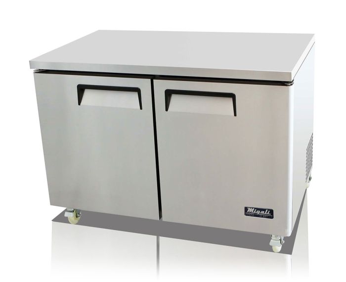 Migali - C-U48F-HC, Commercial 48″ Undercounter Work Top Freezer 12 cu. ft.