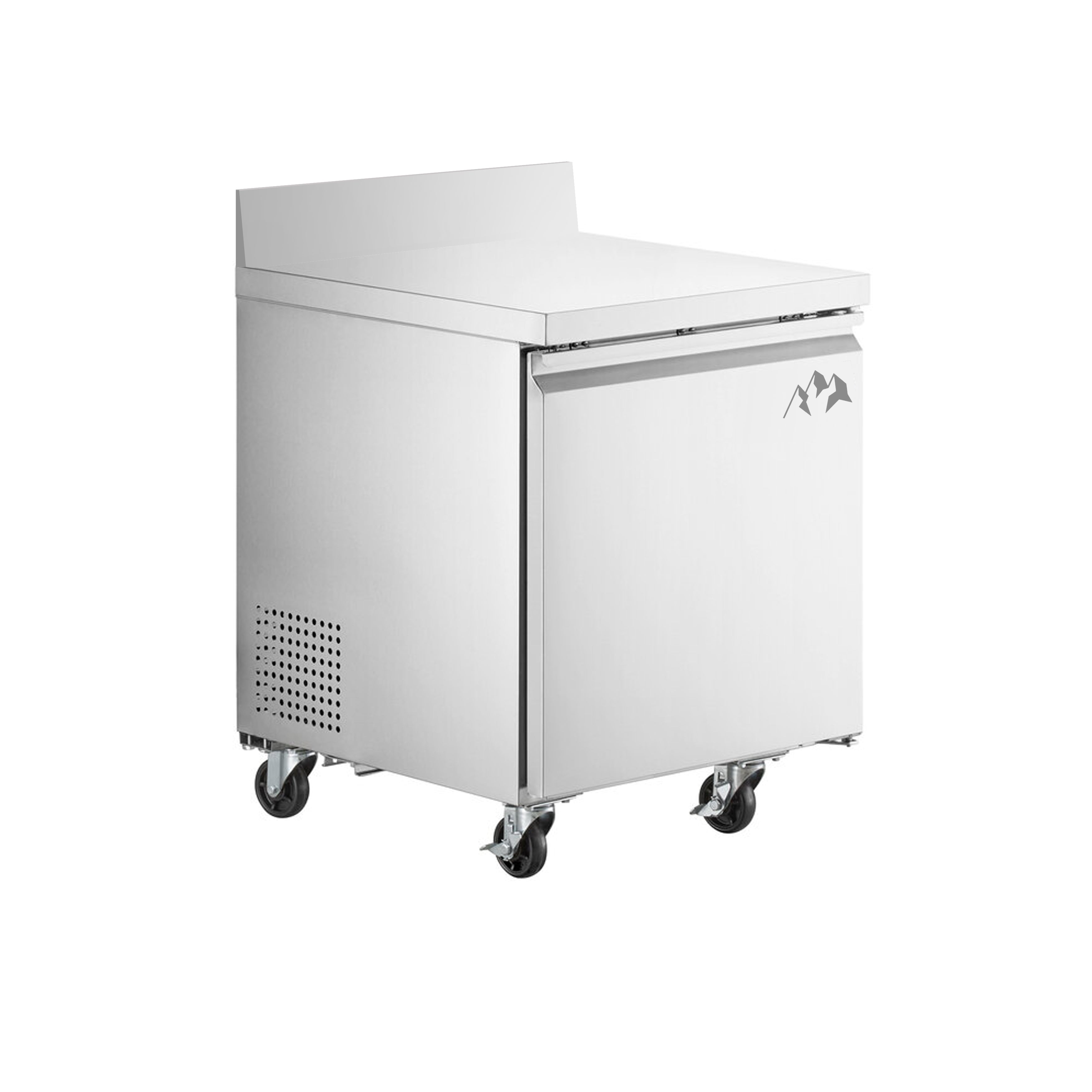 Chef AAA - SS-UCSG-27R-HC, Commercial 27" Undercounter Refrigerator  with Splash Guard 5.5 cu.ft.