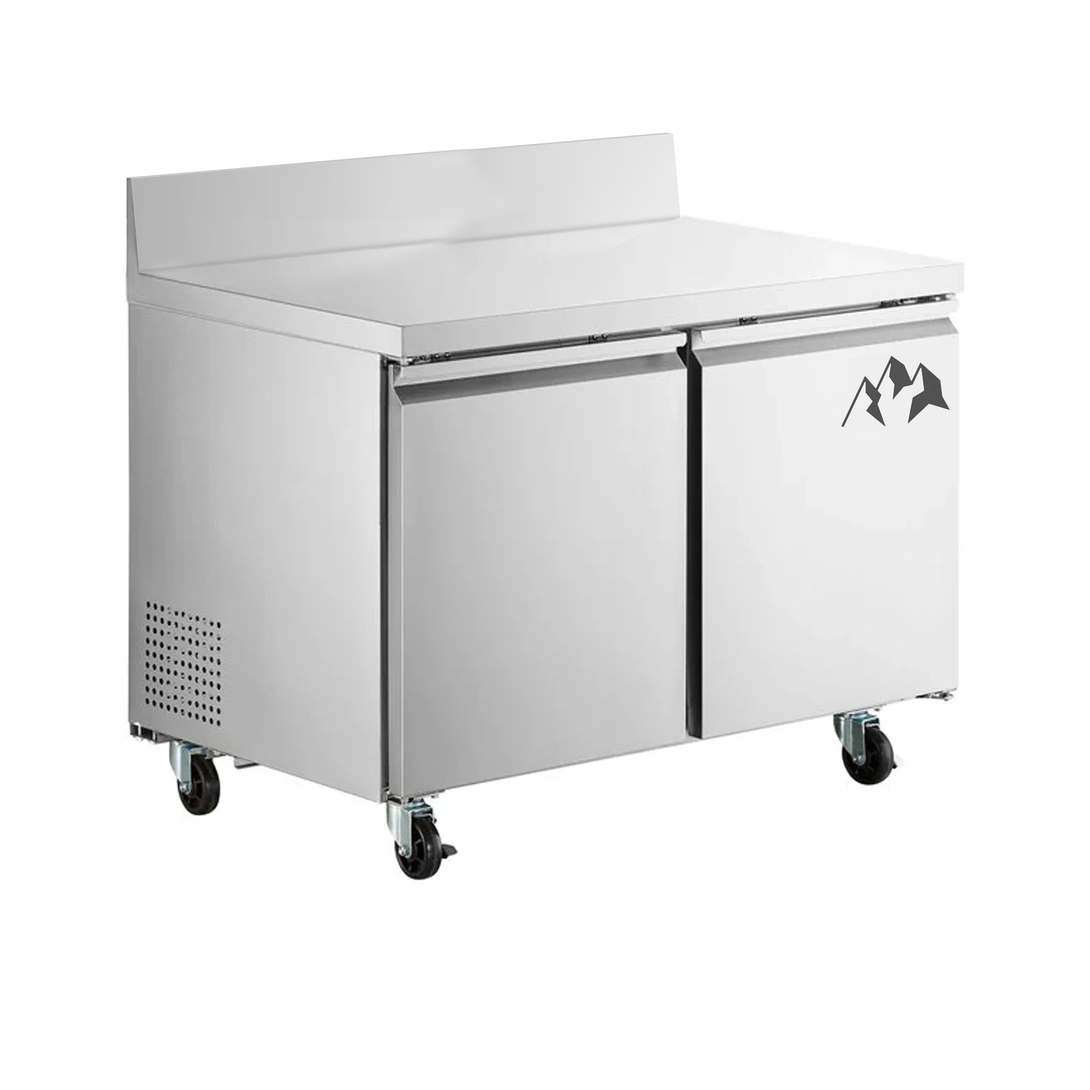 Chef AAA - SS-UCSG-48R-HC, Commercial 48" Undercounter Refrigerator with Splash Guard 12 cu.ft.