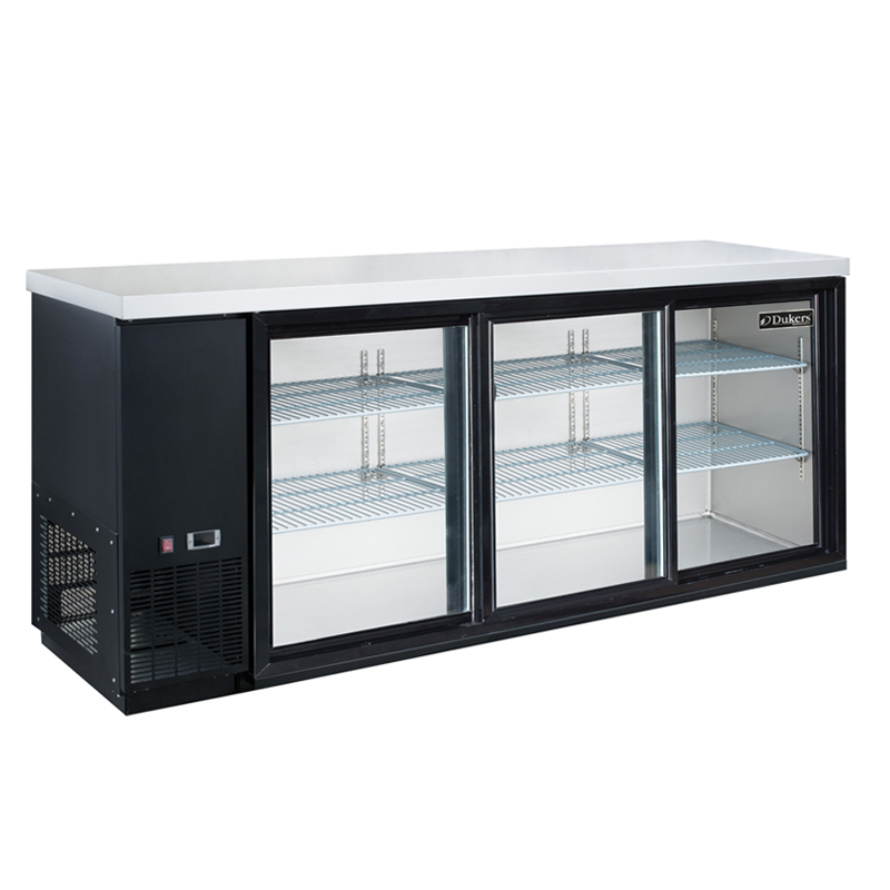 3 Sliding Glass Door Bar and Beverage Cooler DBB72-S3