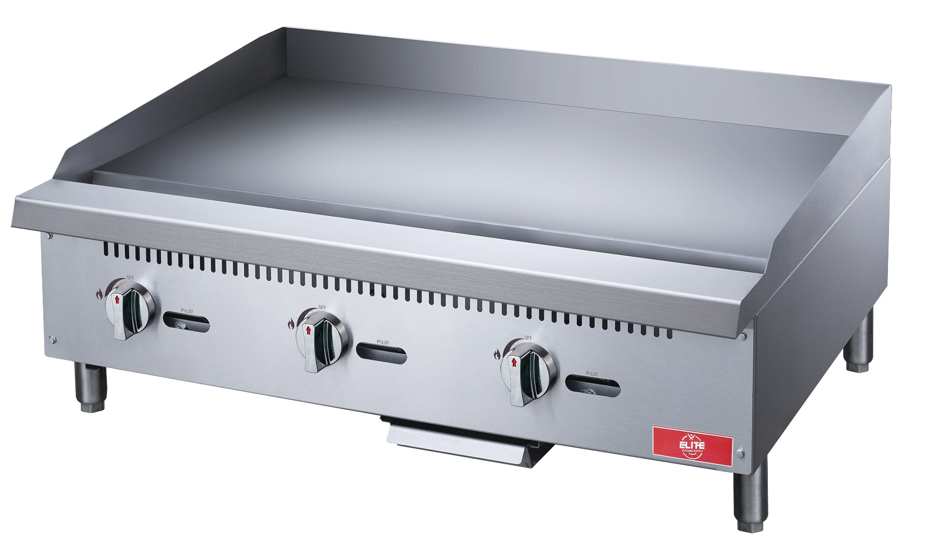 ECGM36 36 in. 3-Burner Commercial Griddle