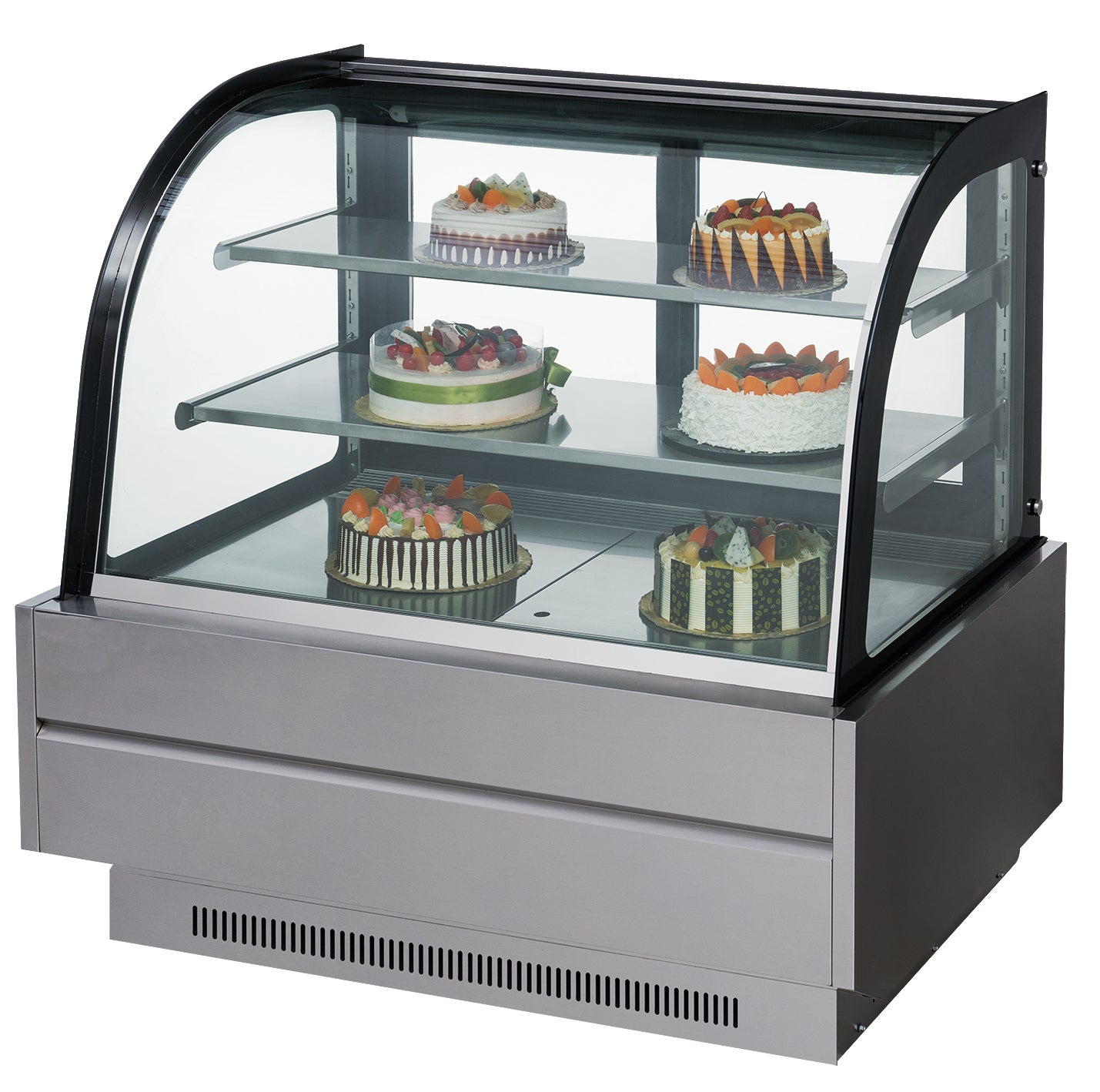 Chef AAA - CV-120, Commercial 48" Display Case Refrigerator Showcase (4 Feet) Pastry Bakery