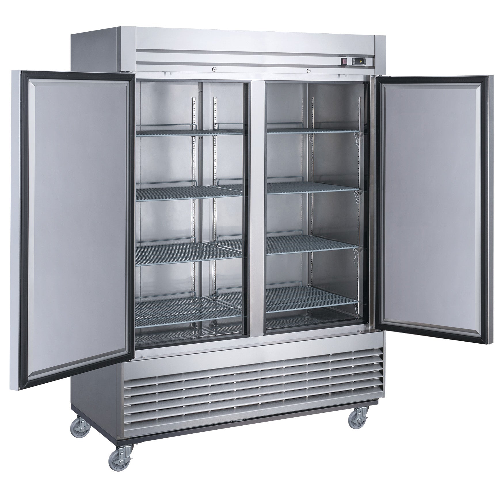 E60F 2-Door Reach-in Commercial Freezer