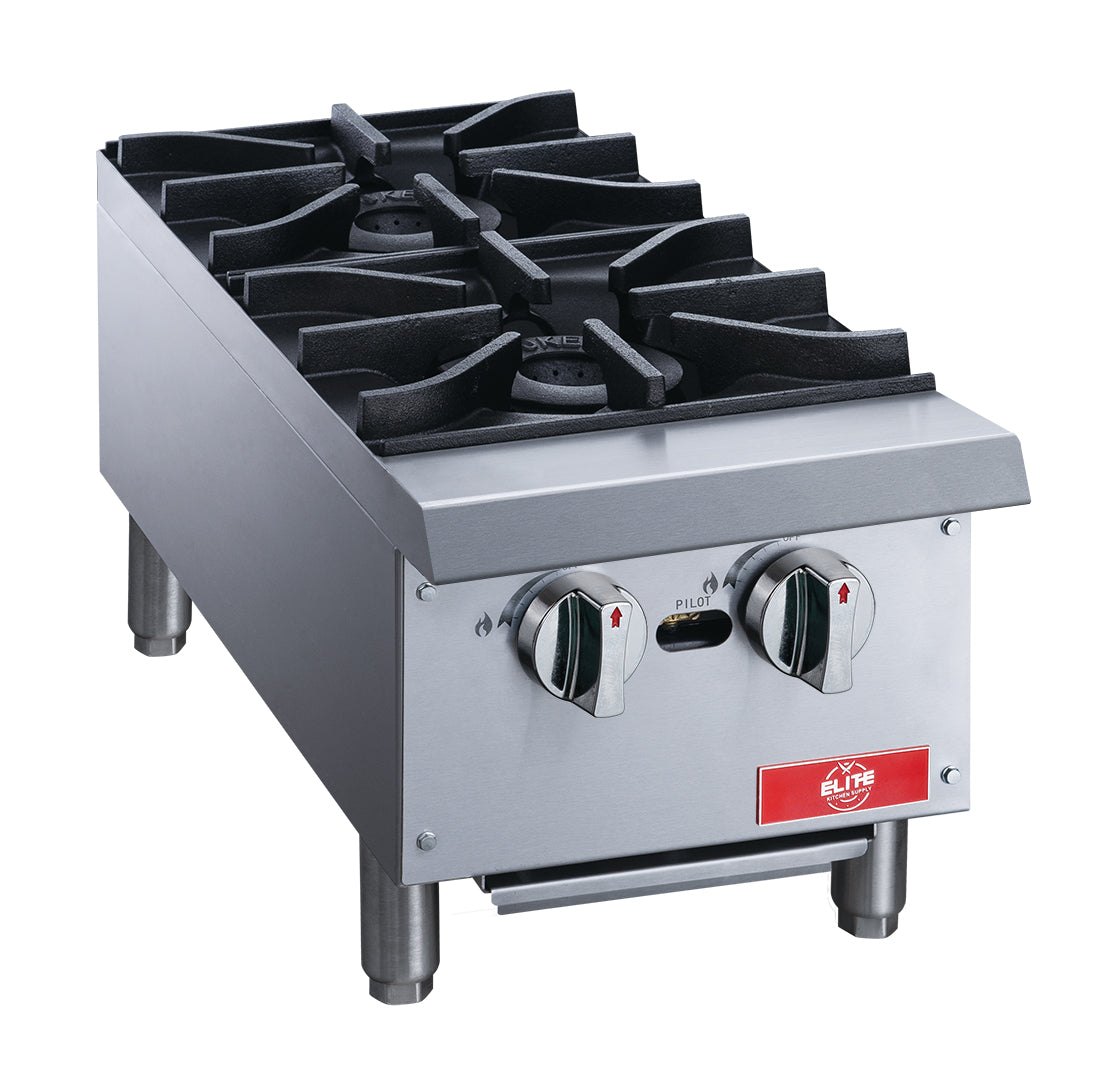 ECHPA12 12 in. 2-Burner Hot Plate