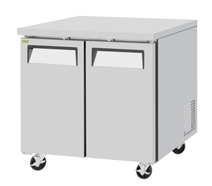 Turbo Air - EUF-36-N-V, 2 Solid Doors Undercounter Freezer