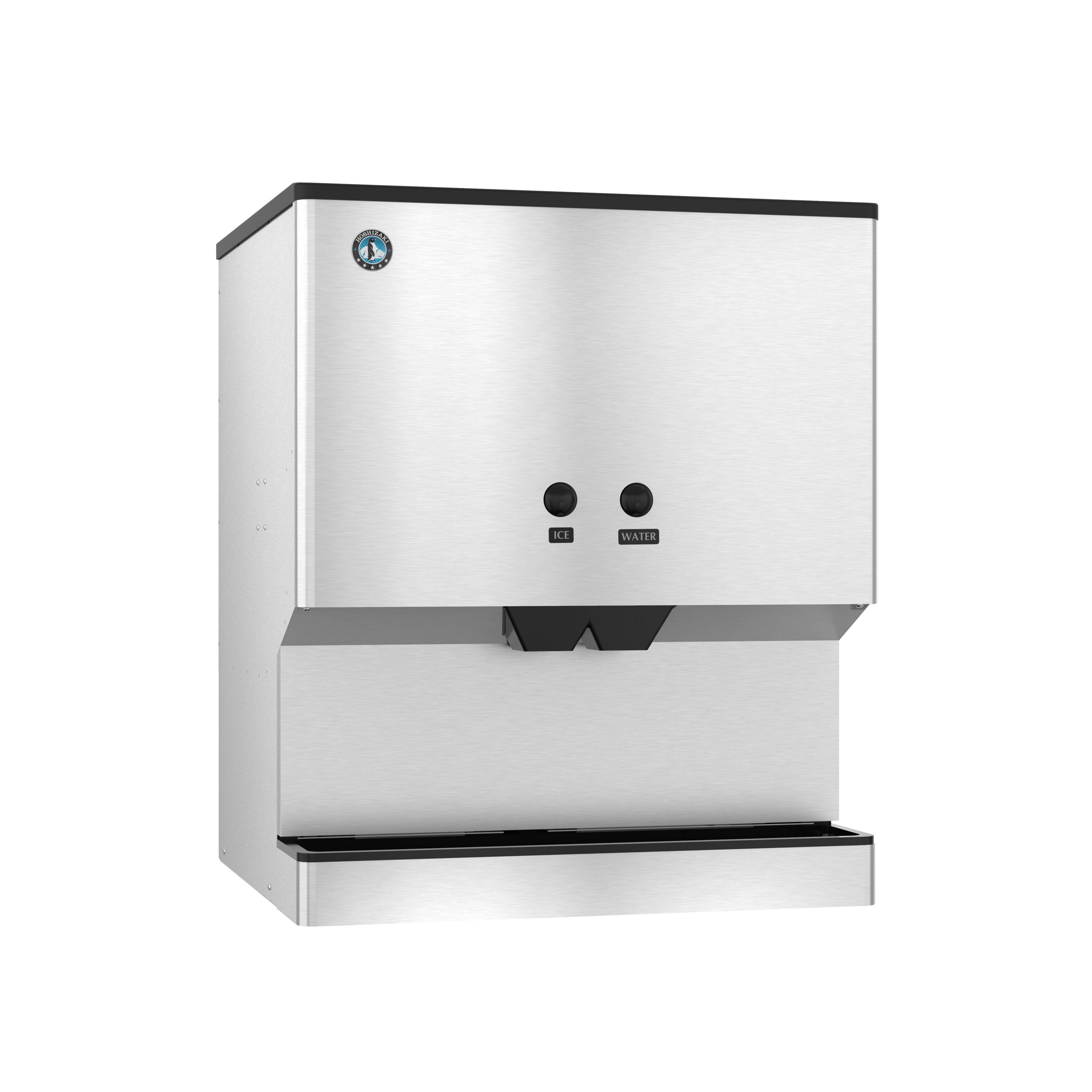 Hoshizaki - DM-200B, Commercial Manual Fill Modular Countertop Ice and Water Dispenser - 200 lb. 115V