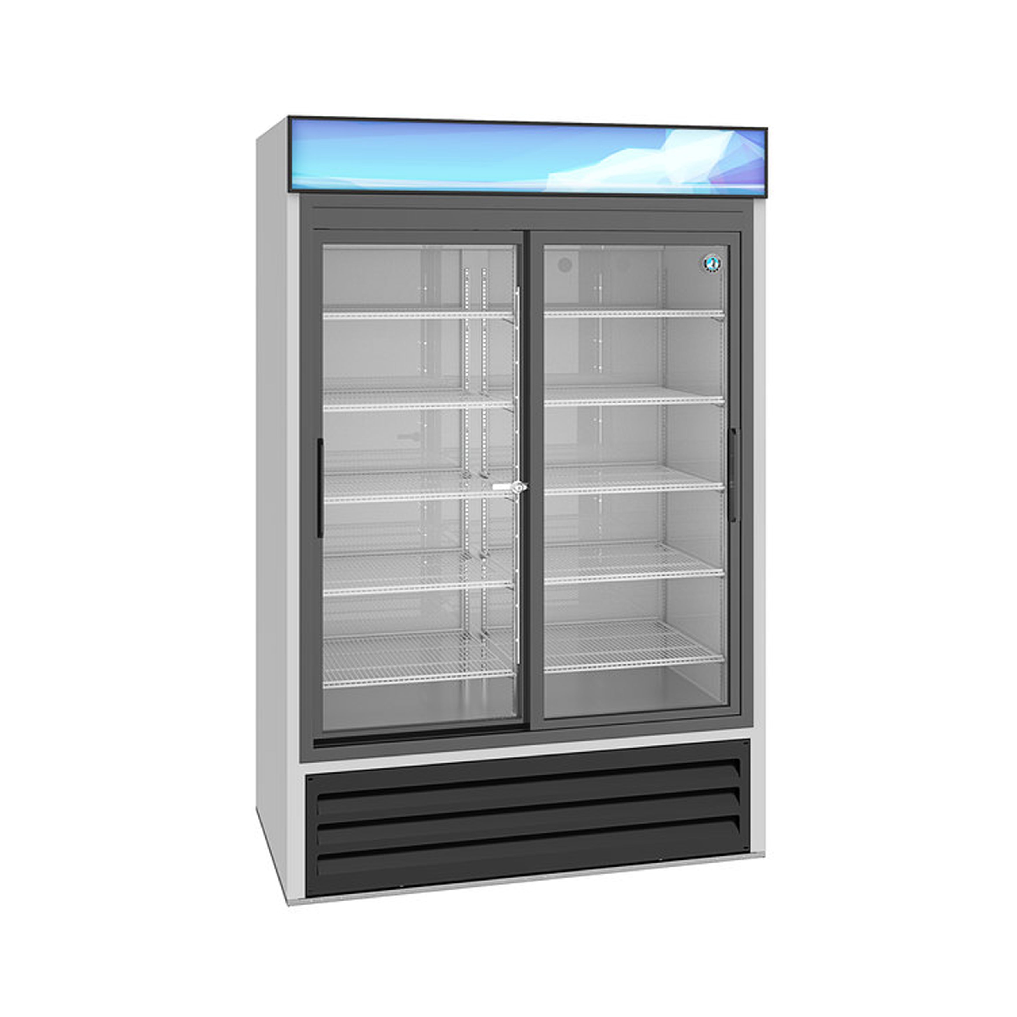 Hoshizaki - RM-45-SD-HC, Commercial 51" Sliding Glass Door Refrigerated Merchandiser 38.26cu.ft.