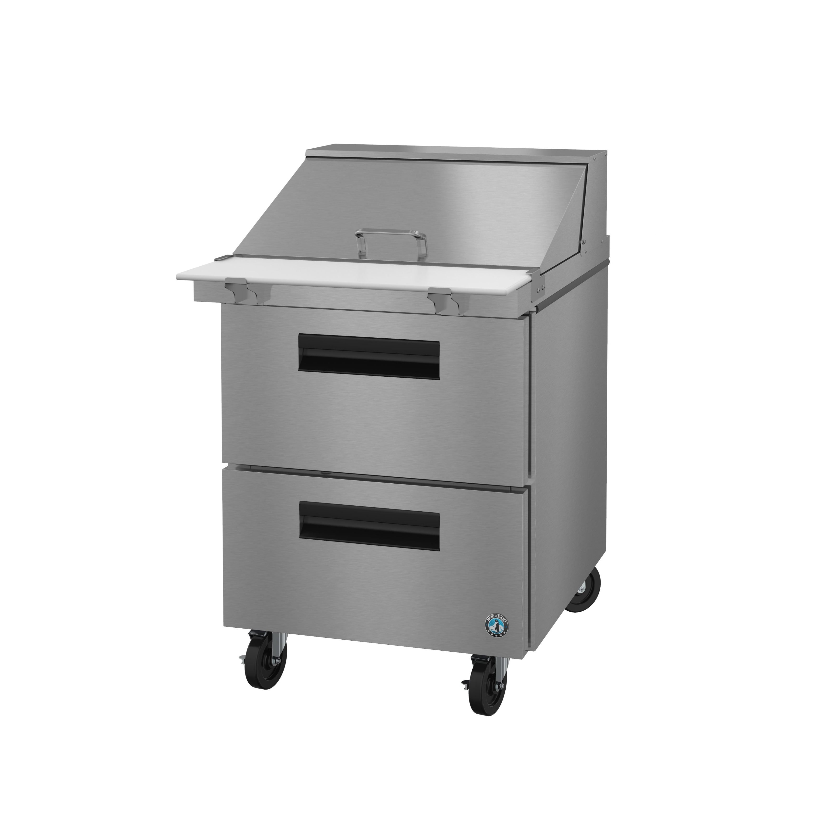 Hoshizaki - SR27B-12MD2, Commercial 27" Sandwich Prep Table Refrigerated 2 Drawer Mega Top 6.22cu.ft.