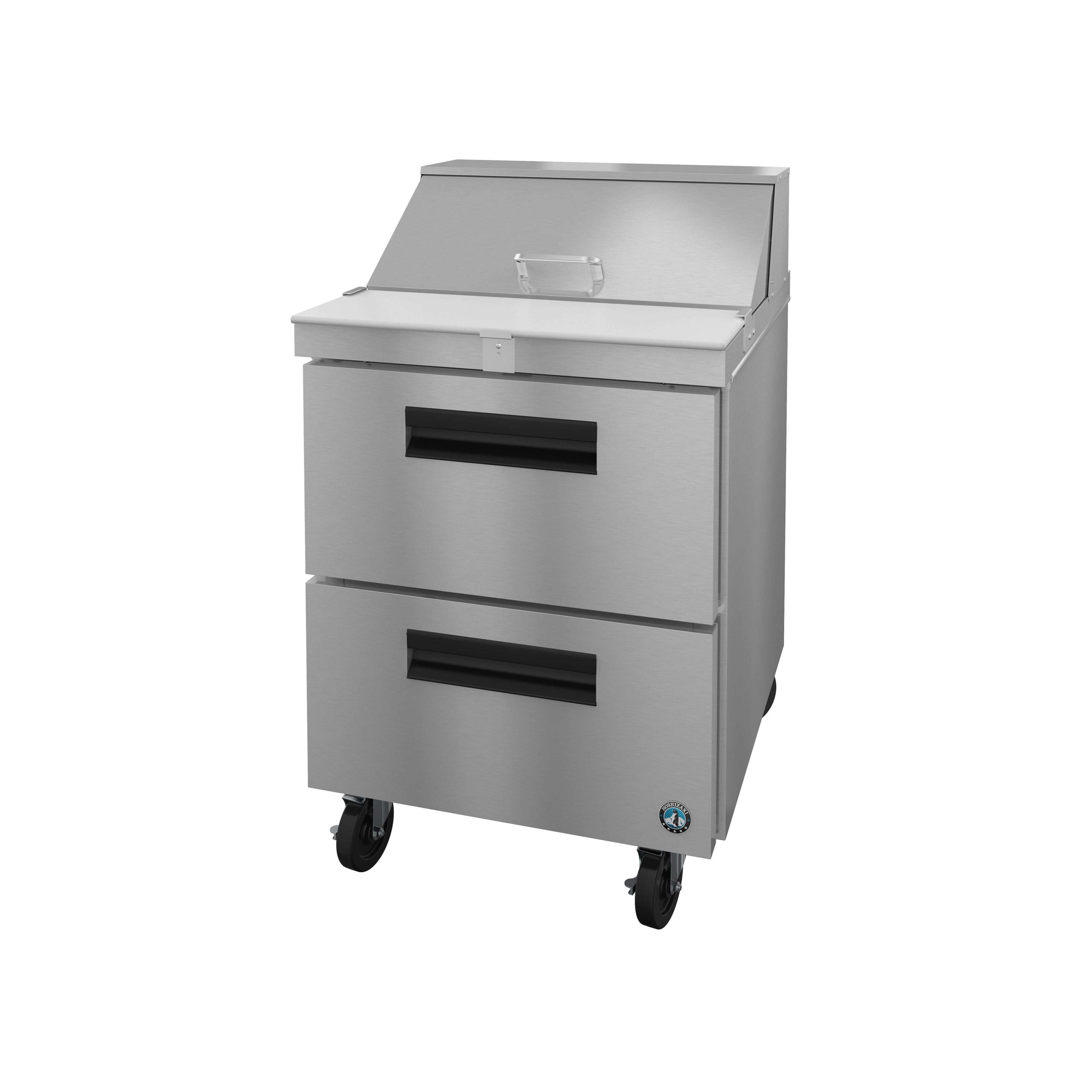 Hoshizaki - SR27B-8D2, Commercial 27" Steelheart Series Sandwich Salad Prep Table Two Drawer Refrigerated 6.22cu.ft.