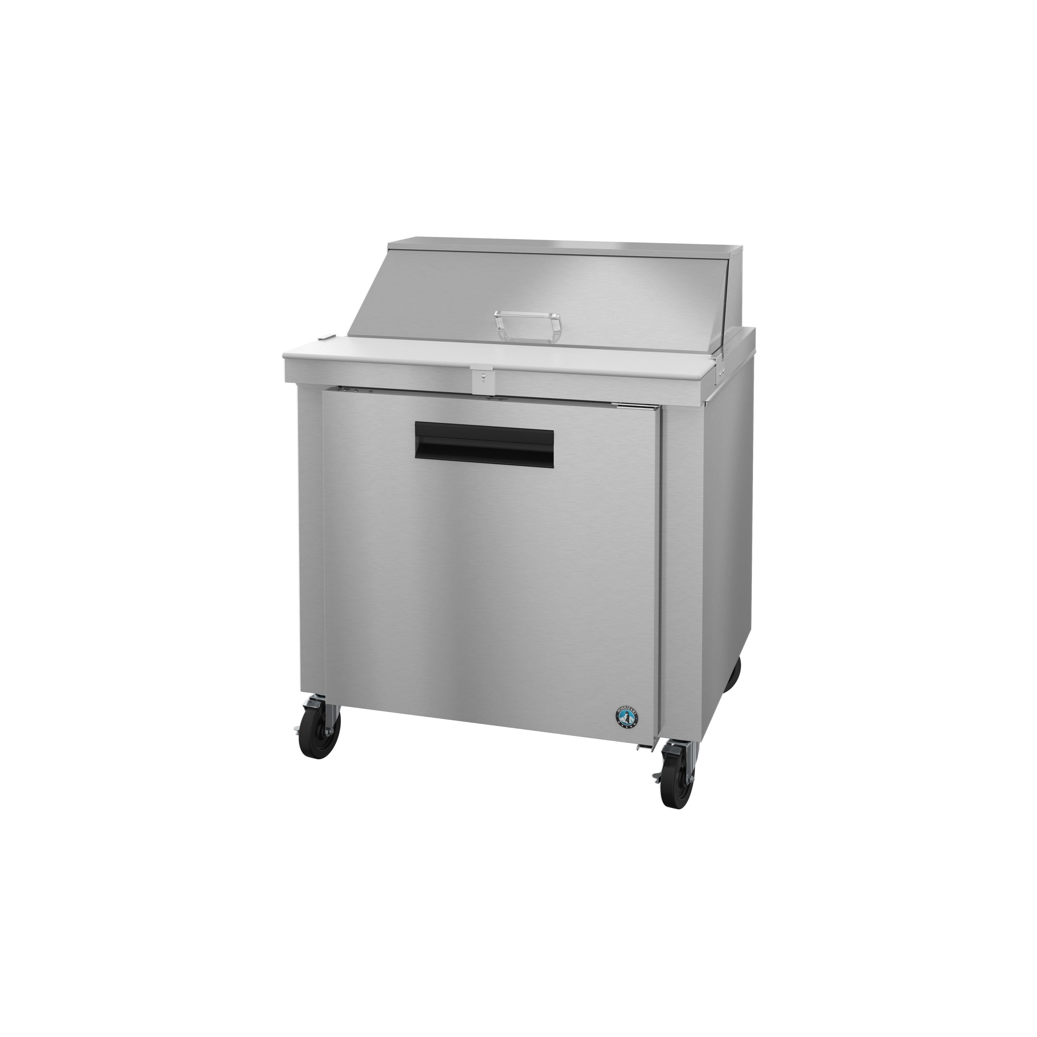 Hoshizaki - SR36B-10, Commercial 36" Steelheart Series Sandwich Salad Prep Table Refrigerated One Door