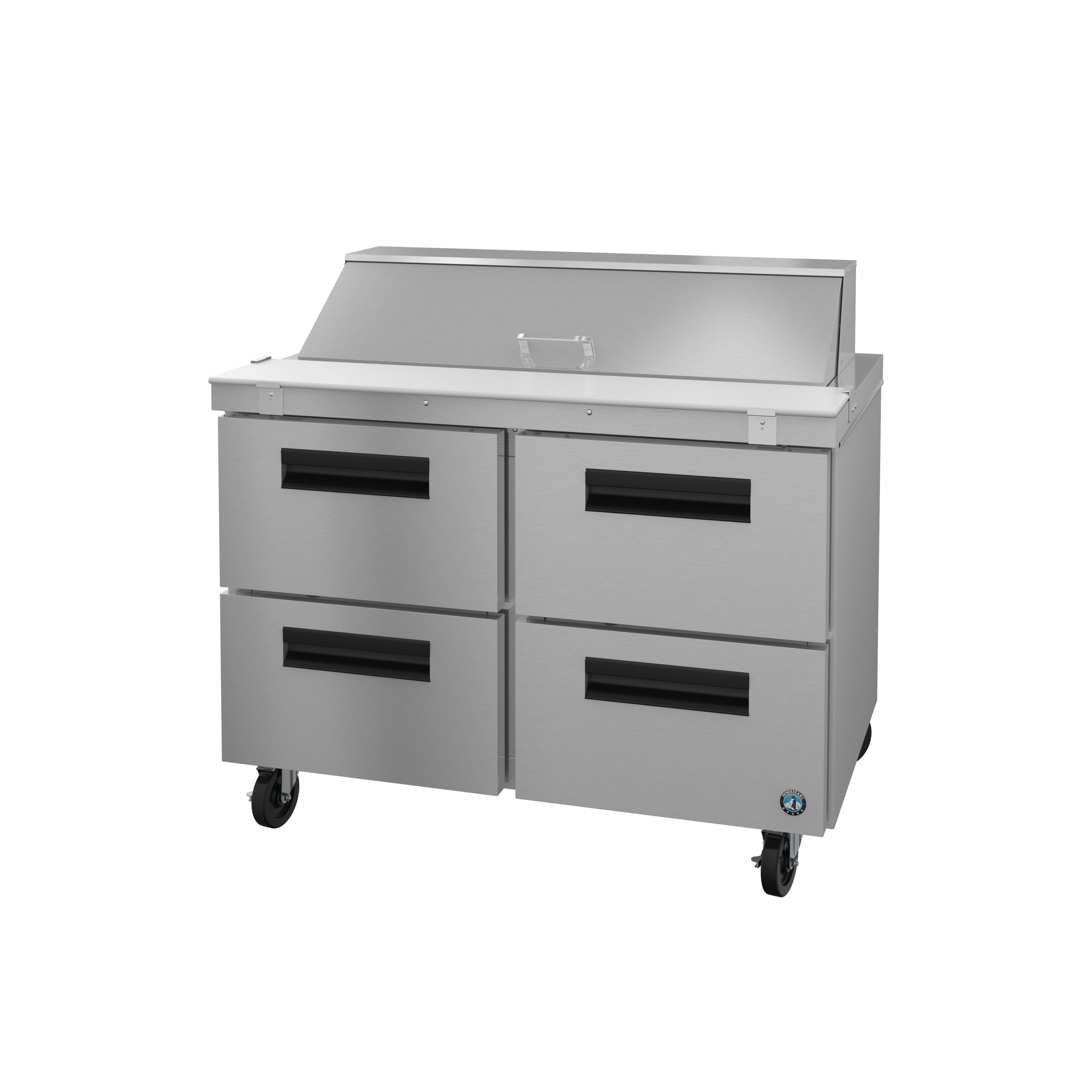 Hoshizaki - SR48B-12D4, Commercial 48" Steelheart B Series Sandwich Prep Table Refrigerated 4 Drawer 12cu.ft.