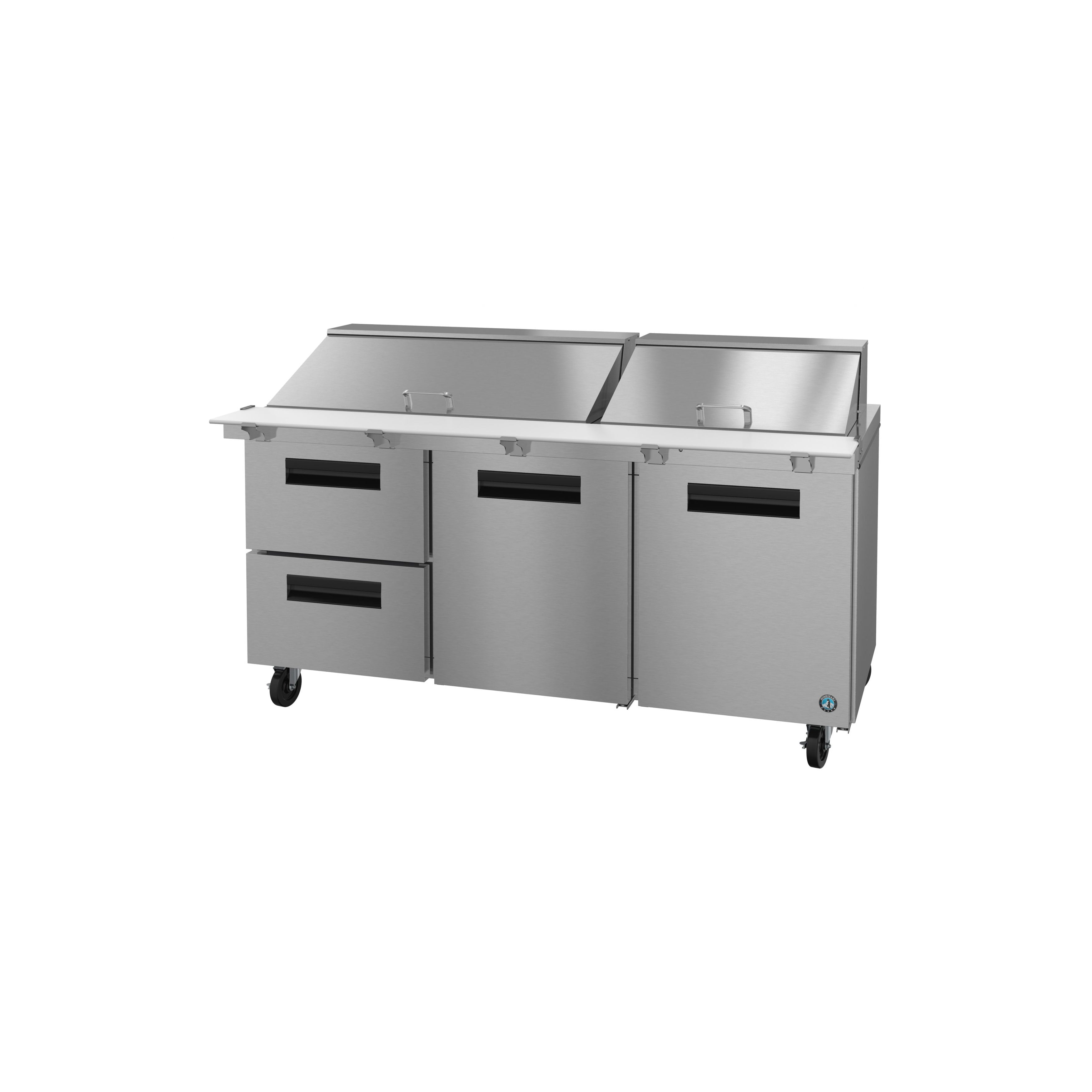 Hoshizaki - SR72B-30MD2, Commercial 72" Three Section Mega Top Prep Table, Drawer/Door Combo 18cu.ft.