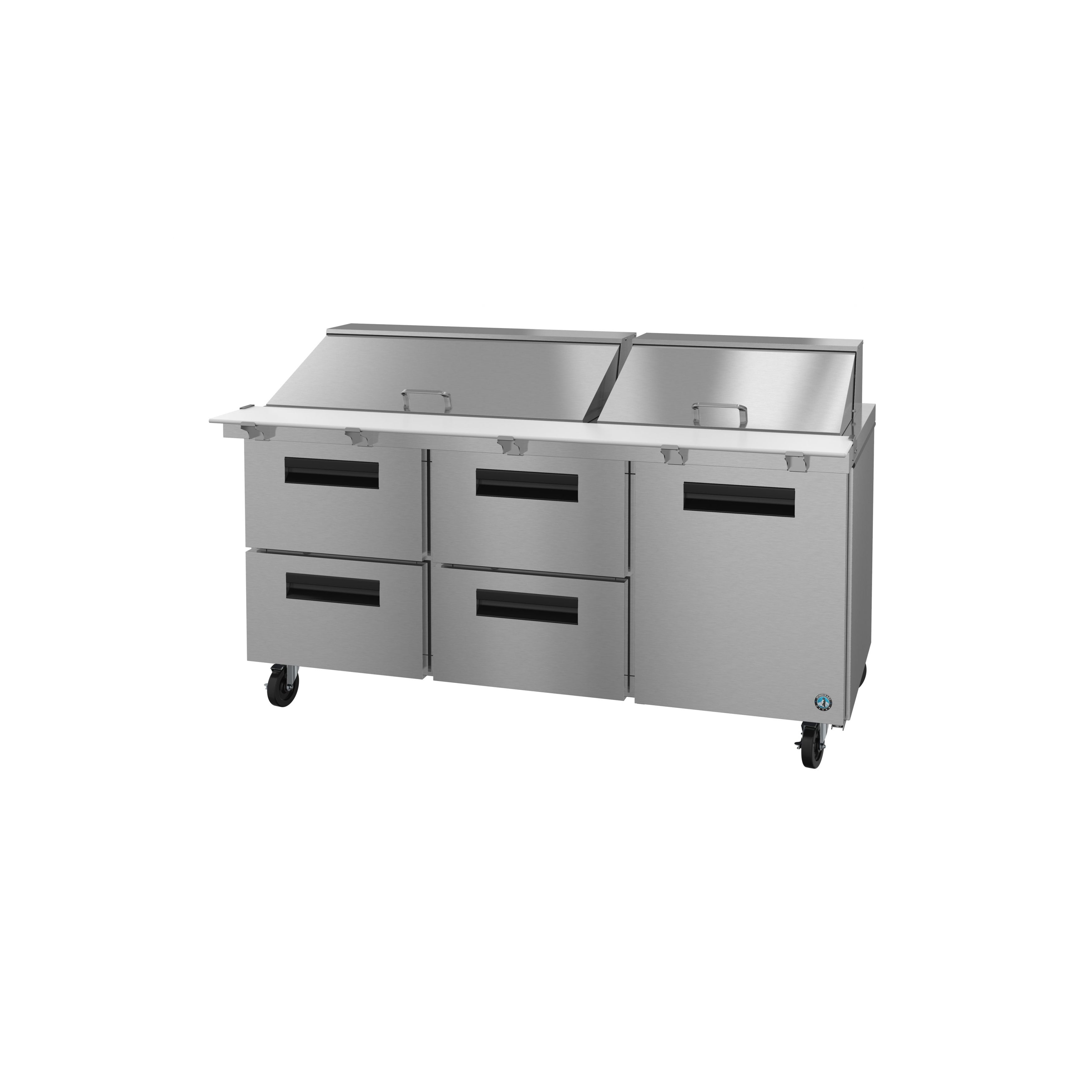 Hoshizaki - SR72B-30MD4, Commercial 72" Three Section Mega Top Prep Table, Drawer/Door Combo 18cu.ft.