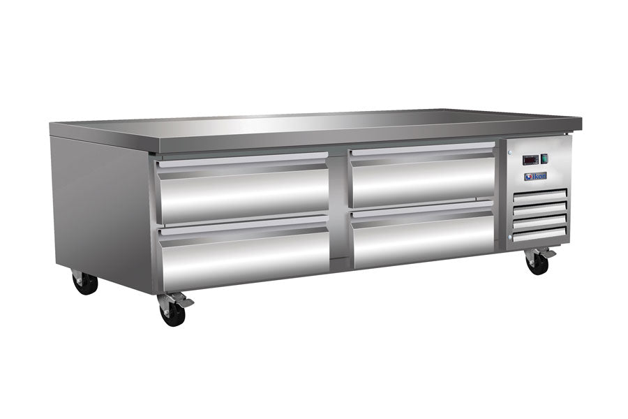 IKON - ICBR74, 74" 4 Door Chef Base