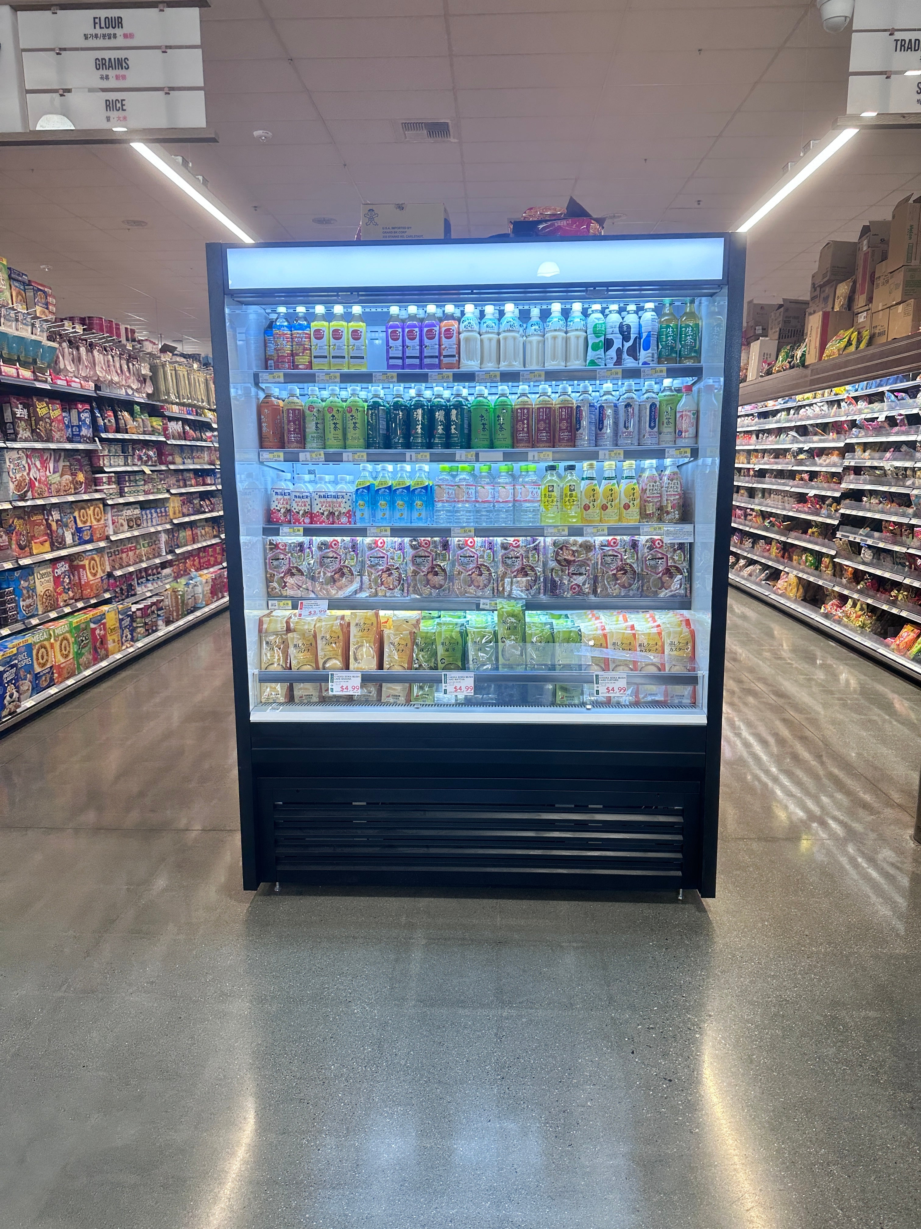 OFC53'' Open Air Grab& Go display  Merchandiser Refrigerator