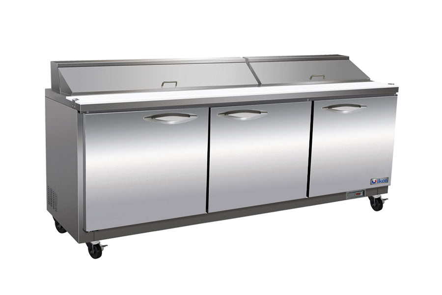 IKON - ISP72, 72" Triple Door Sandwich Prep Table