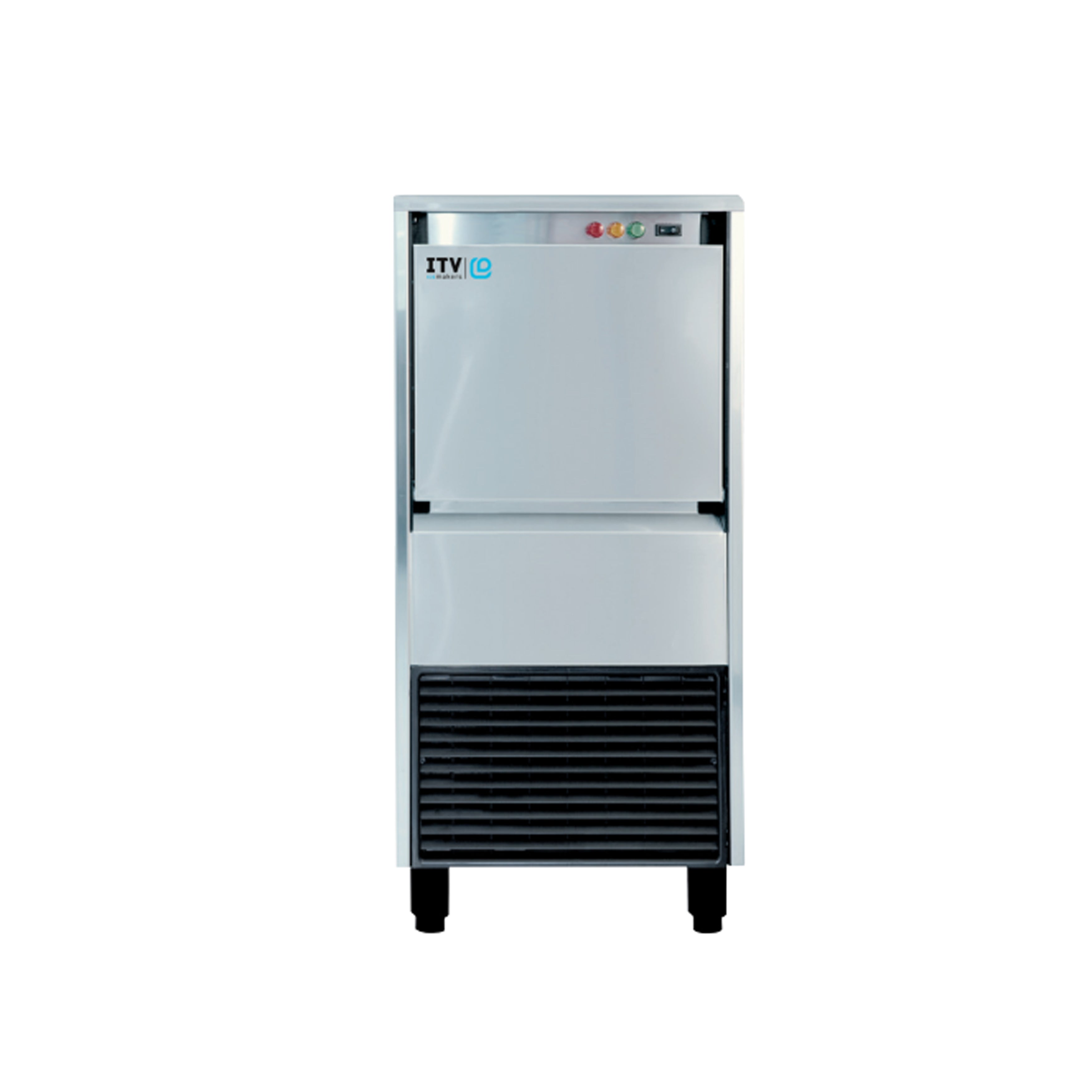 ITV - ICE QUEEN IQ 200 C A, Commercial Self contained Gradular Ice Maker Flake Ice Machine 220lbs