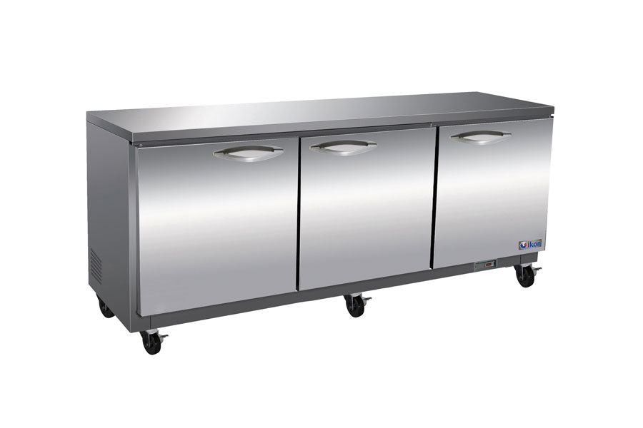 IKON - IUC72F, 72" Triple Door Undercounter Freezer