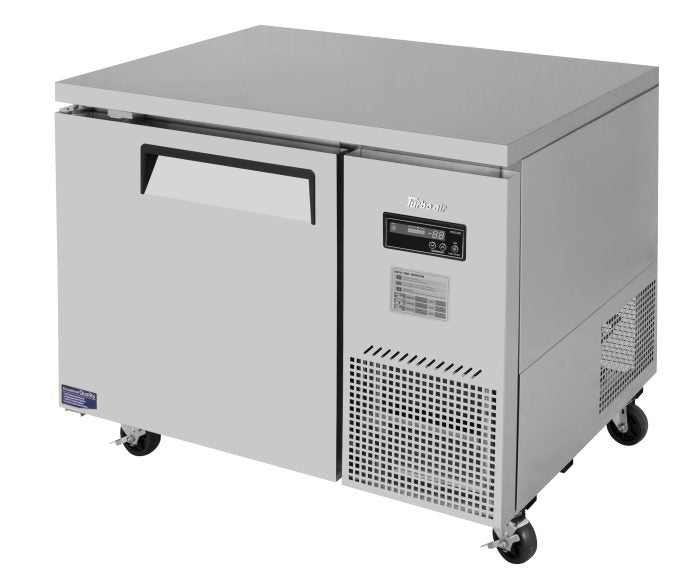 Turbo Air - JUF-44D-N, 1 Solid Door Undercounter Freezer, Side Mount - Deep