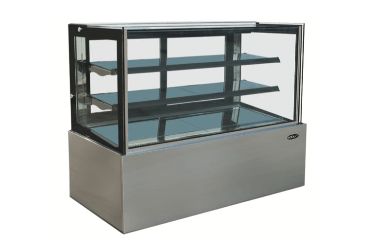 Kool-It - KBF-36, 36" Flat Glass Display Case With 10 cu.ft Capacity