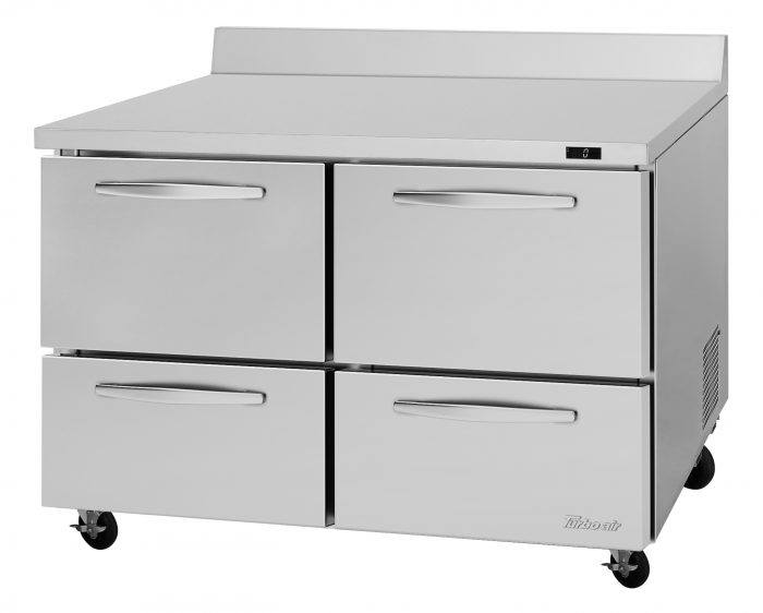 Turbo Air - PWF-48-D4-N, 4 Drawers Worktop Freezer