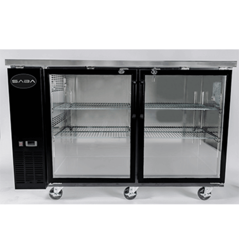 Saba - STBB-27-58G Commercial 58" Back Bar Cooler Refrigerator