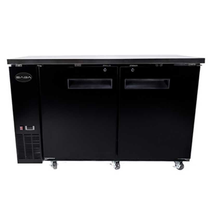 Saba - STBB-27-58B Commercial 58" Back Bar Cooler Refrigerator